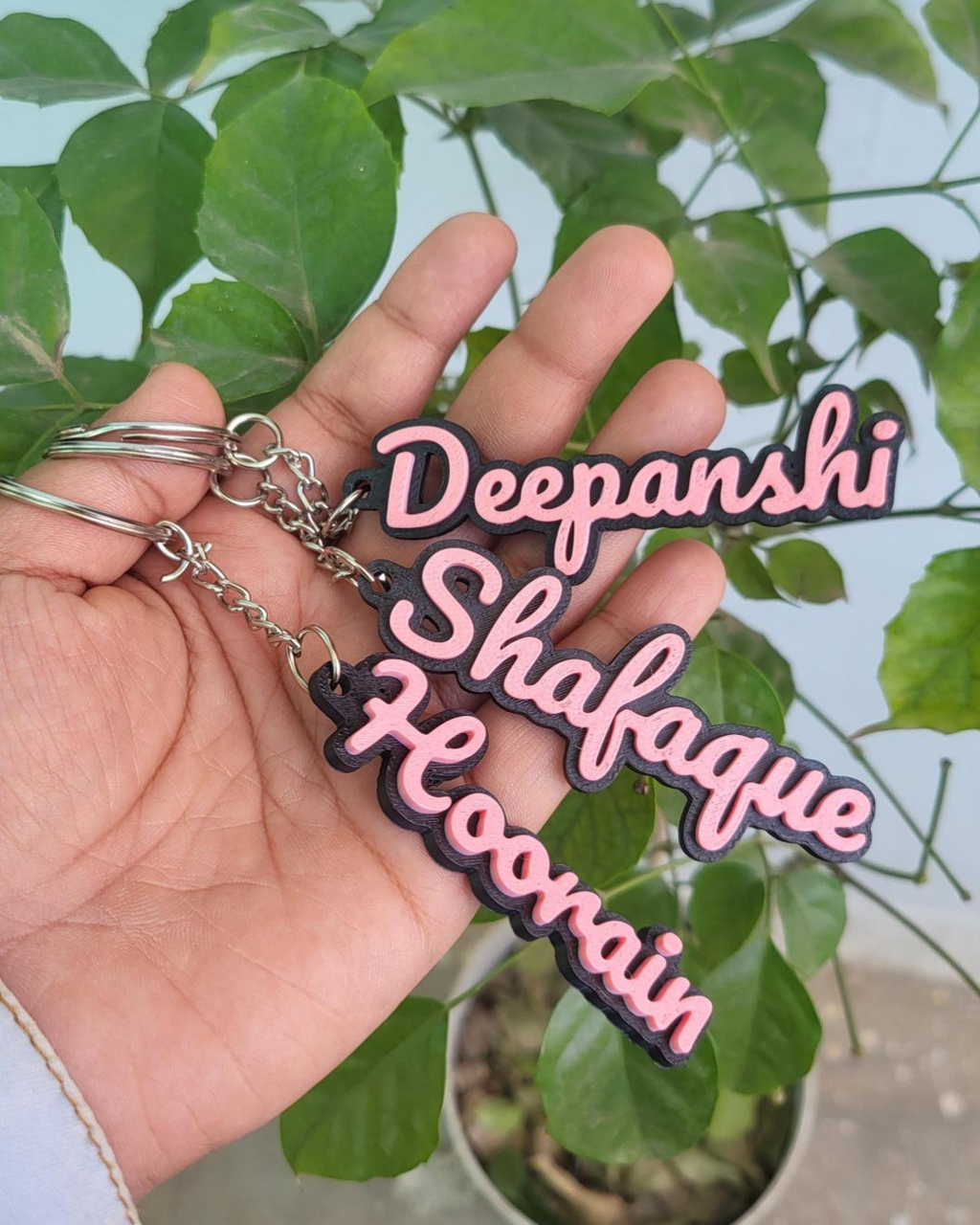 Custom Name Keychain