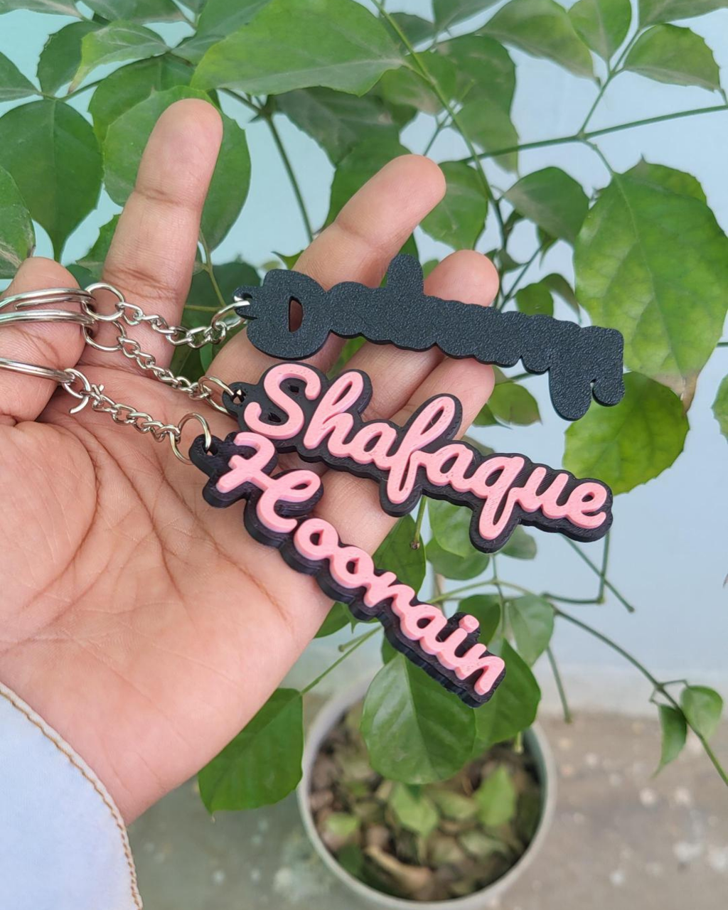Custom Name Keychain