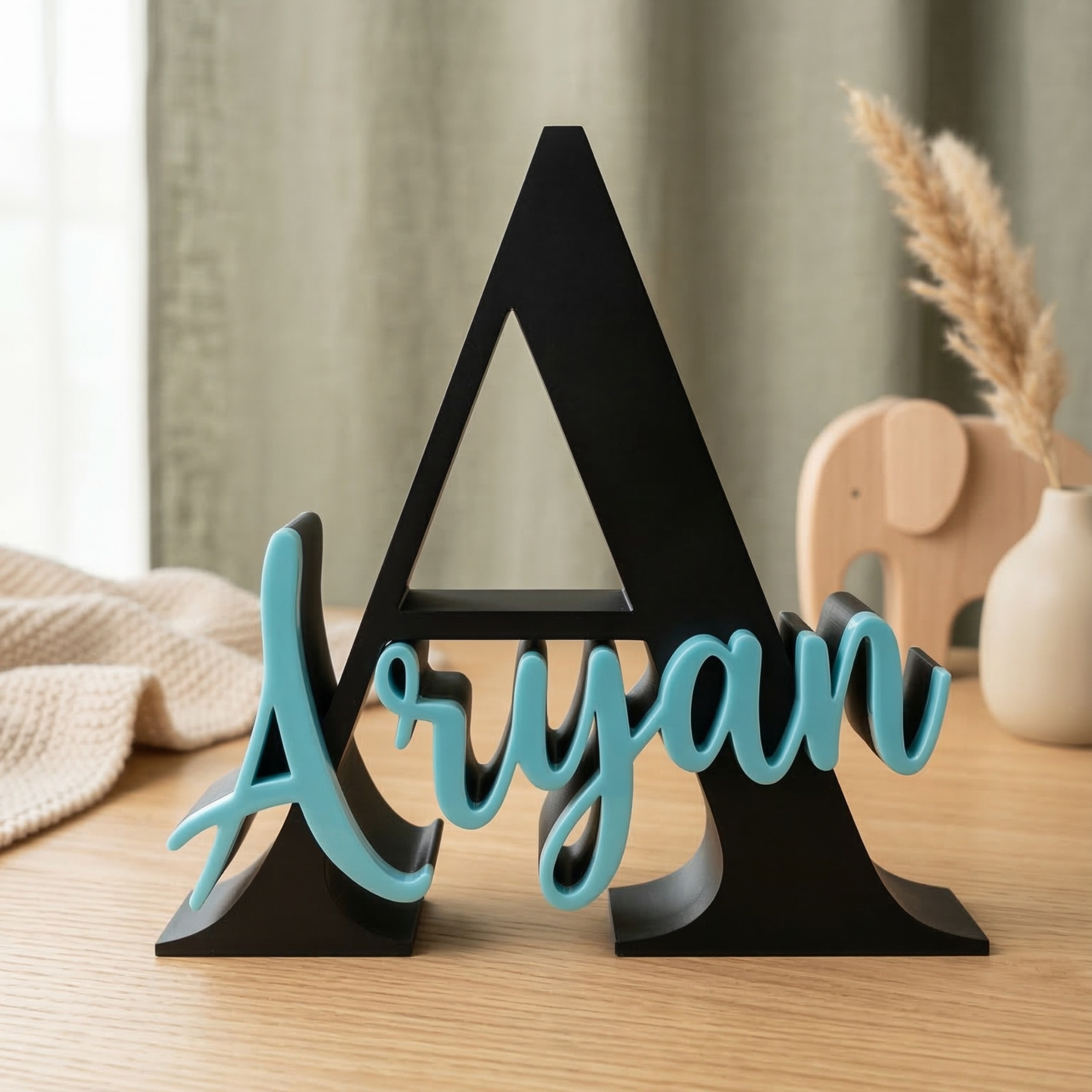 Personalized Name Standy | Table Top Sign | Desk Decor