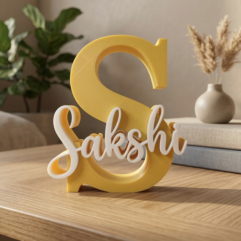 Personalized Name Standy | Table Top Sign | Desk Decor