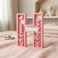 Personalized Initial | Custom Table Top Sign | Desk/Wall decor