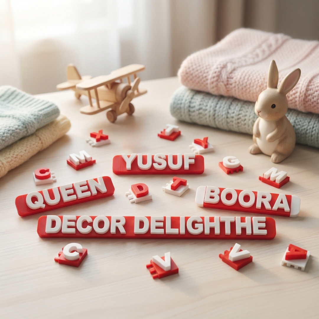 Custom Desk Name | Custom Name Table Top Decor | Table/Shelf Decor