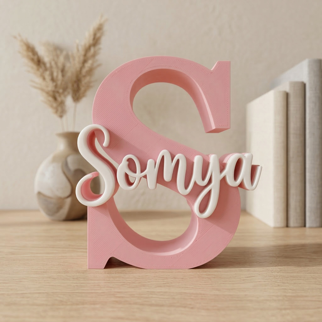 Personalized Name Standy | Table Top Sign | Desk Decor