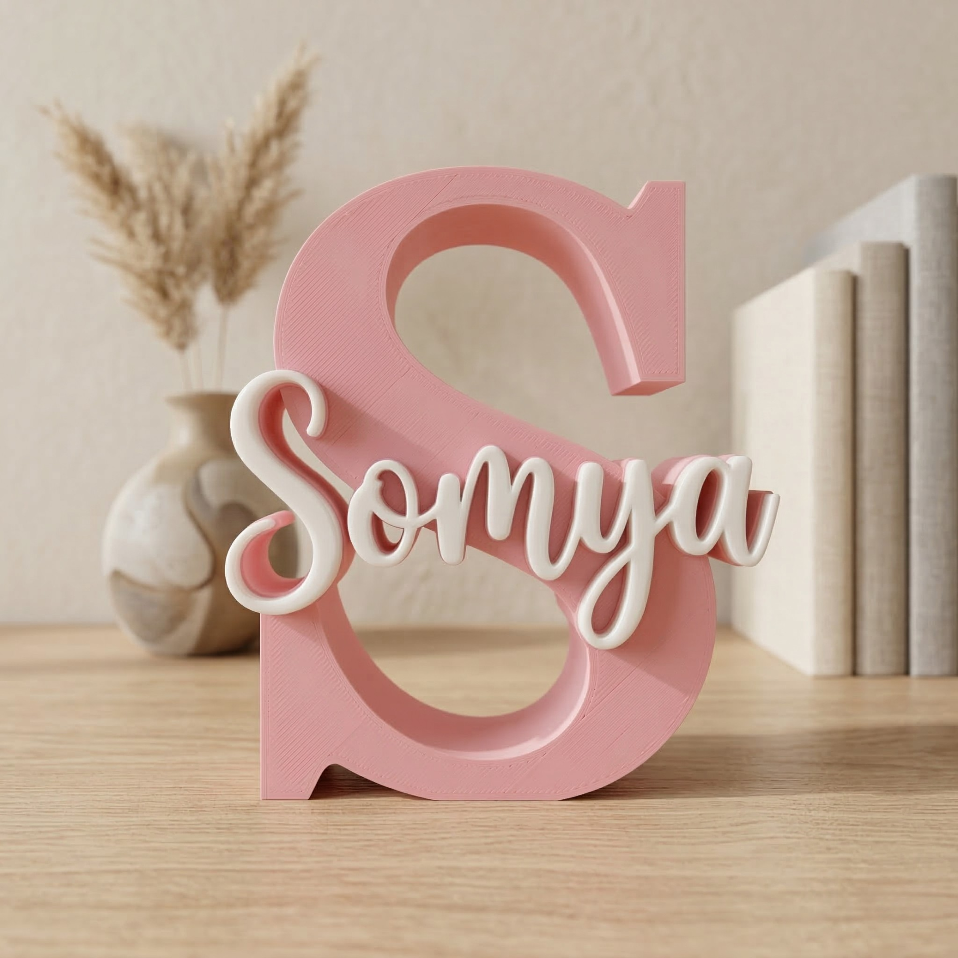 Personalized Name Standy | Table Top Sign | Desk Decor
