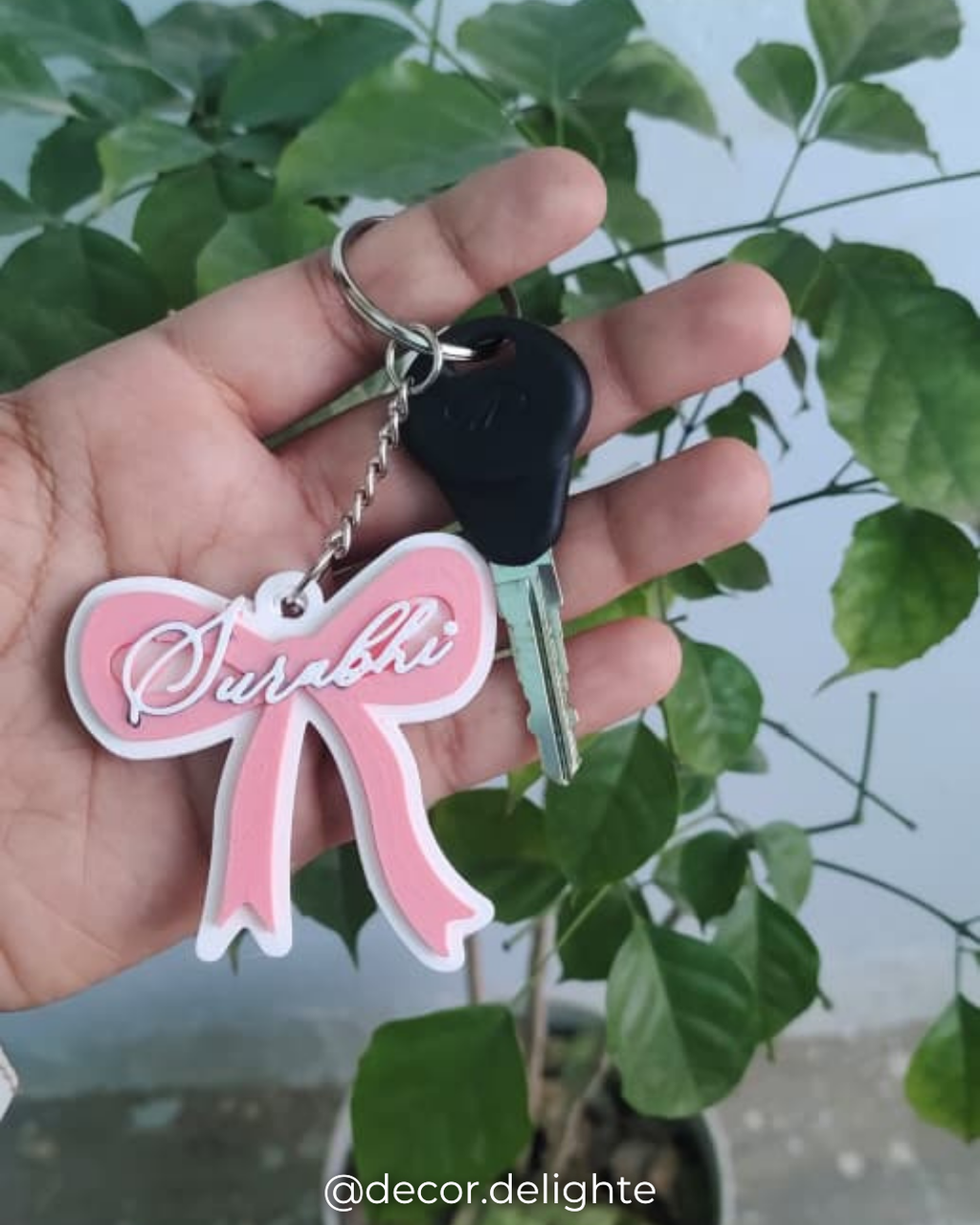 Bow Keychain | Personalized