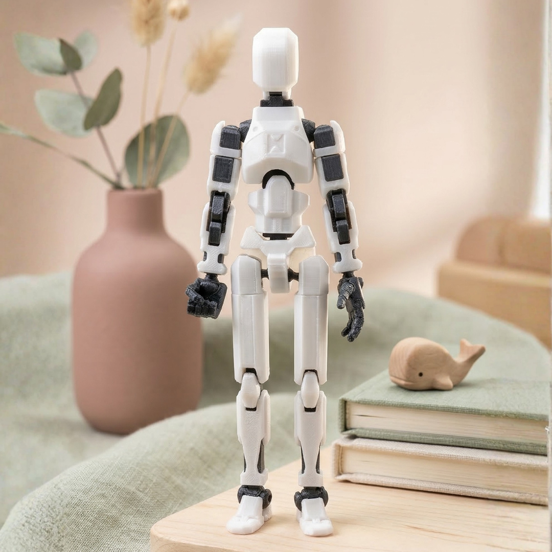 Dummy Action Figure | Double Colour | 360 Moveable Parts | Self Assemble