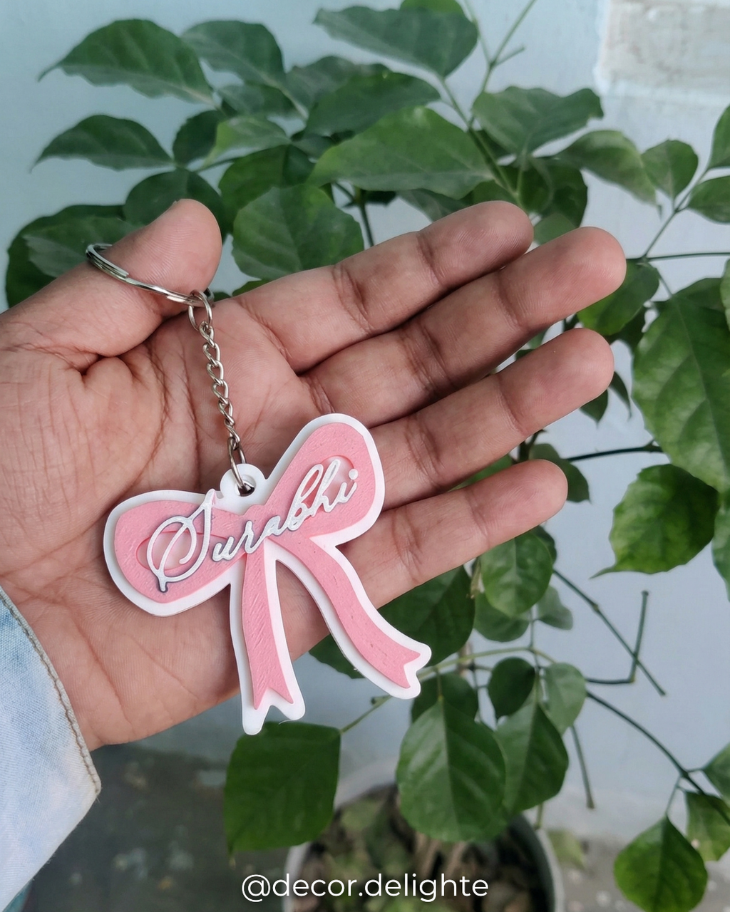 Bow Keychain | Personalized