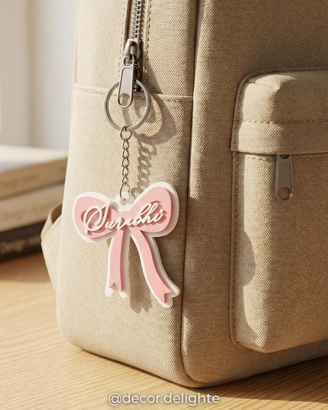 Bow Keychain | Personalized