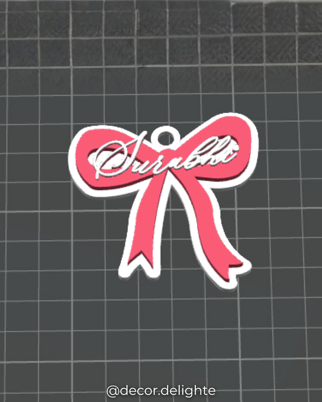 Bow Keychain | Personalized