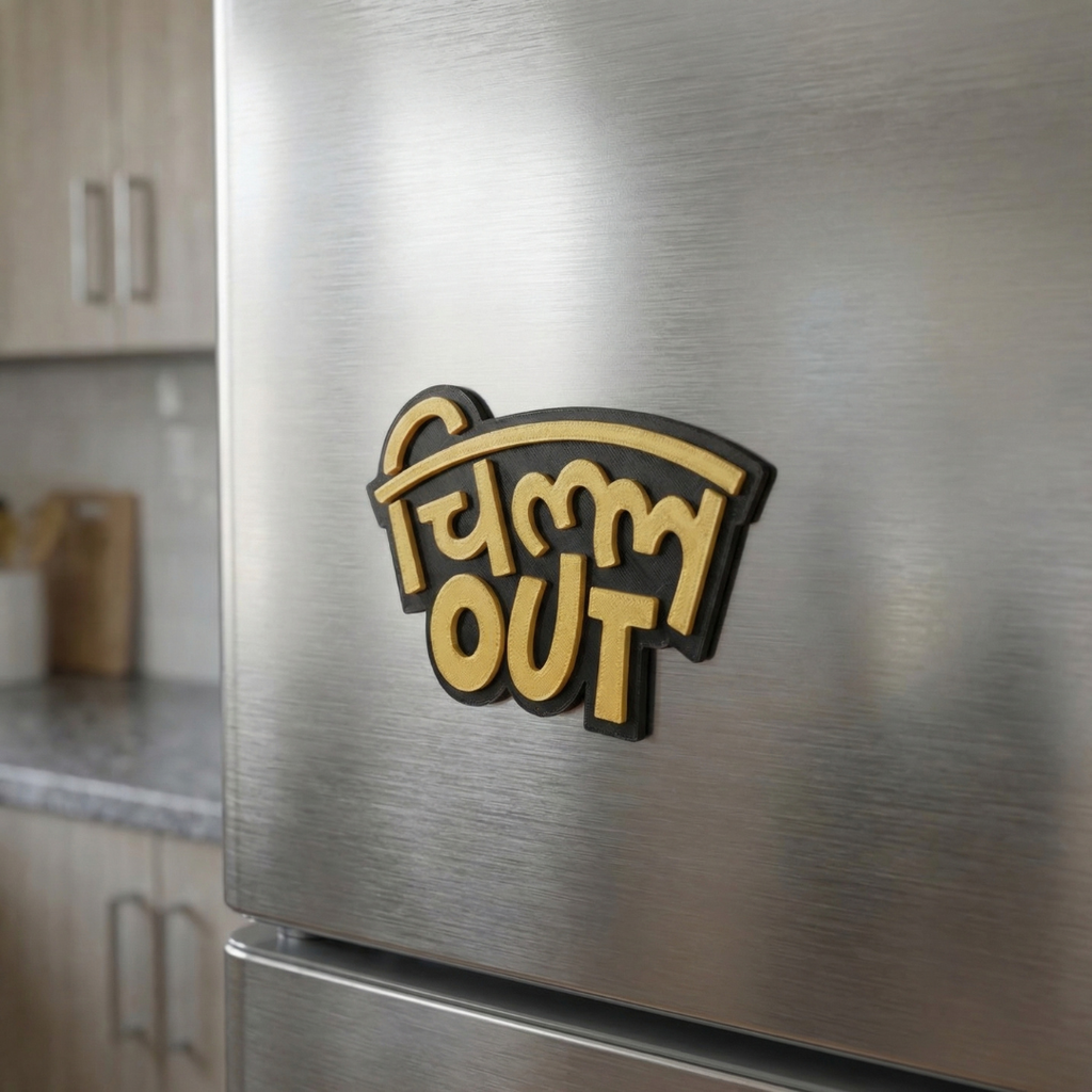 ChillOut | Fridge Magnet