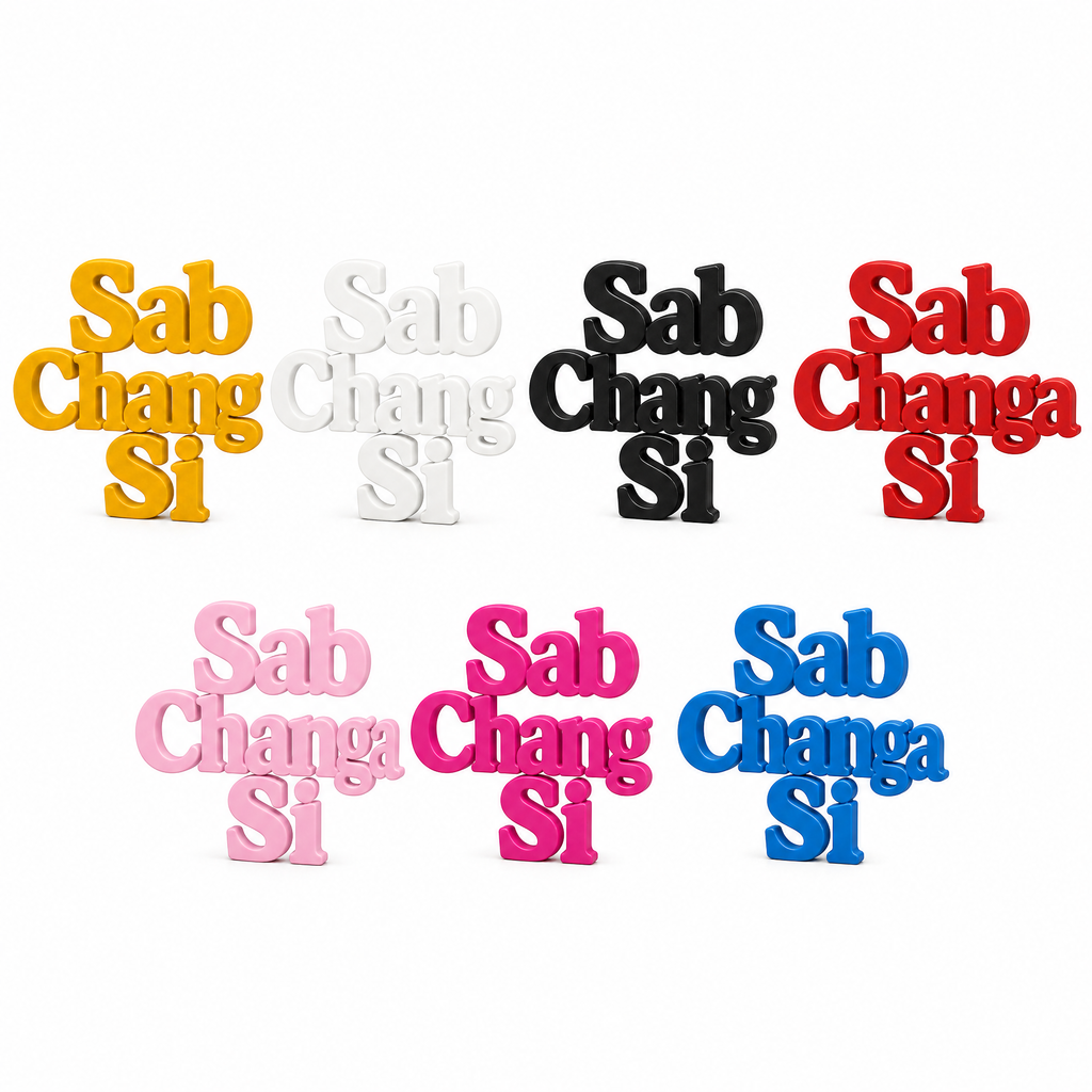 Sab Changa Si Table Top Sign | Punjabi Decor | Desk & Shelf Decor