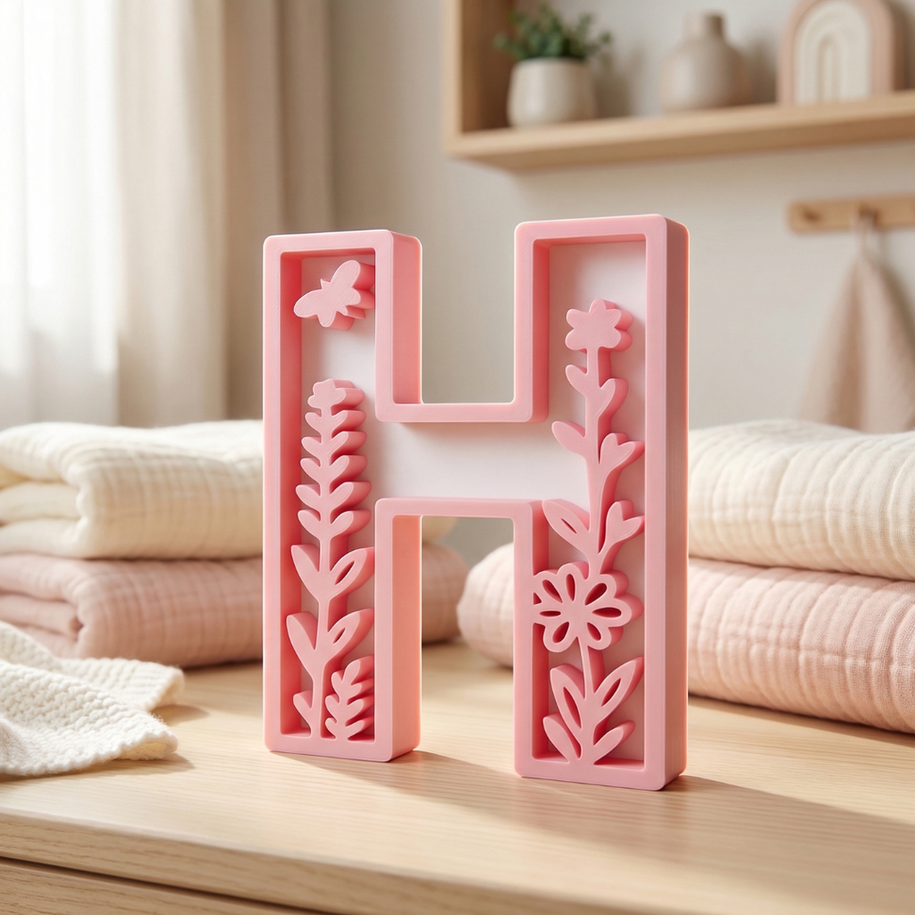 Personalized Initial | Custom Table Top Sign | Desk/Wall decor