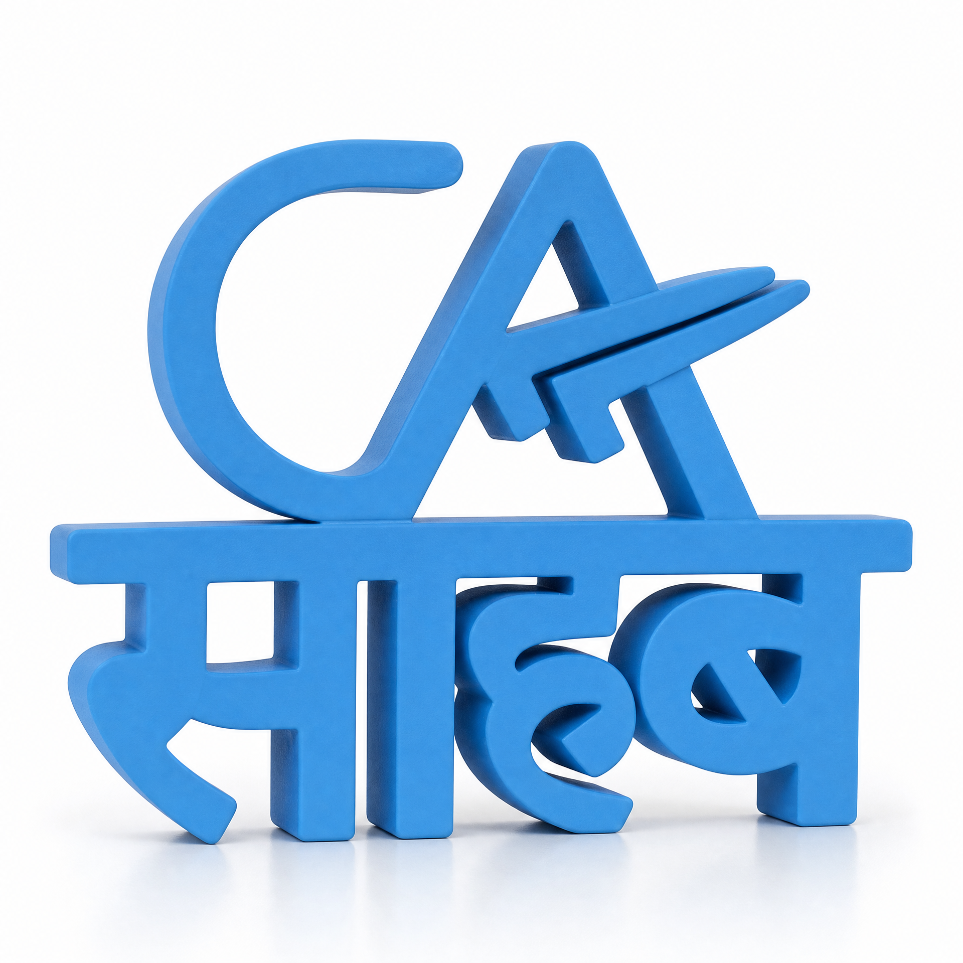 CA Sahab Table Top Sign | CA Gift | Professional Desk Decor