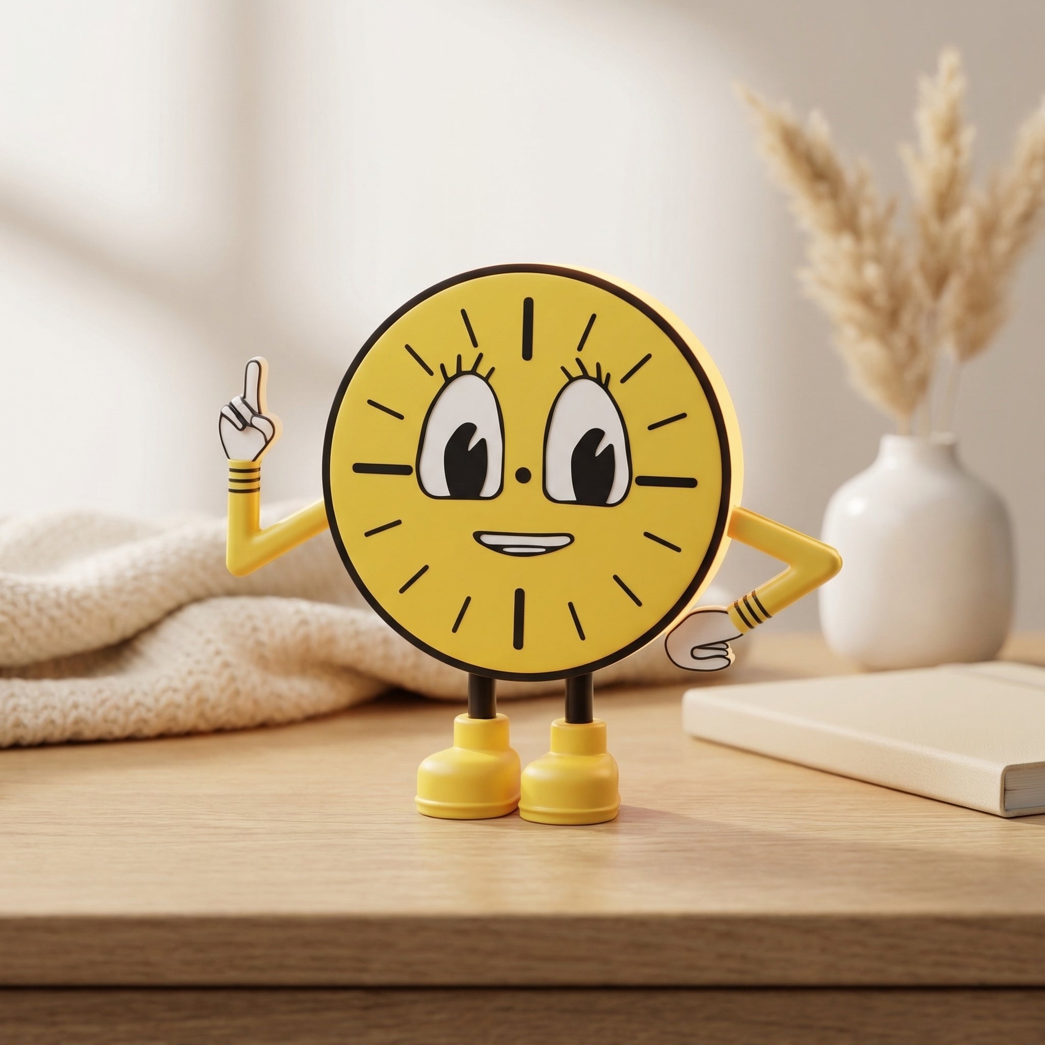 Miss Minutes Lamp | Character Lamp | USB Lamp