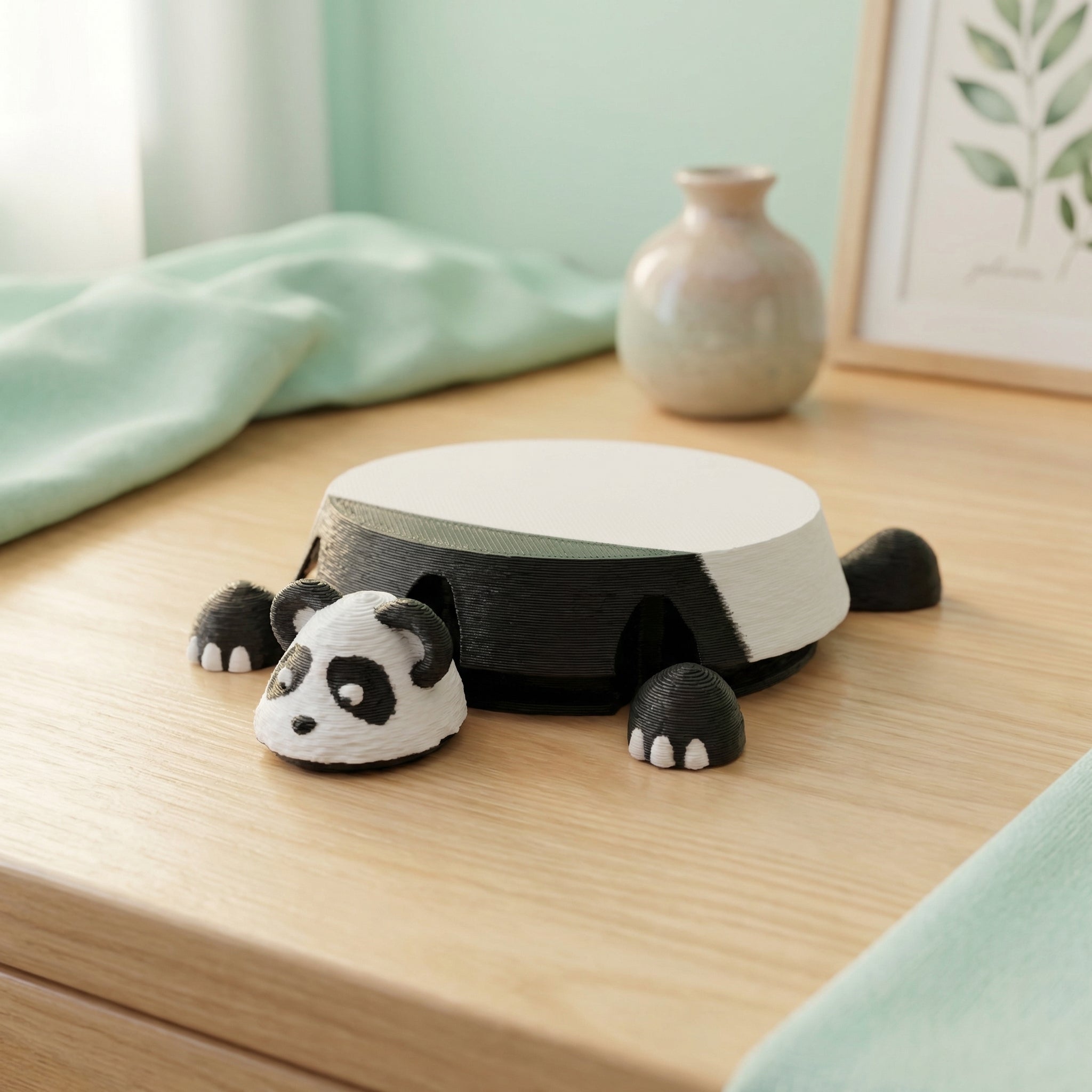 Panda Tea-Cup Coaster | Funky Coaster | Tea-Cup Coaster