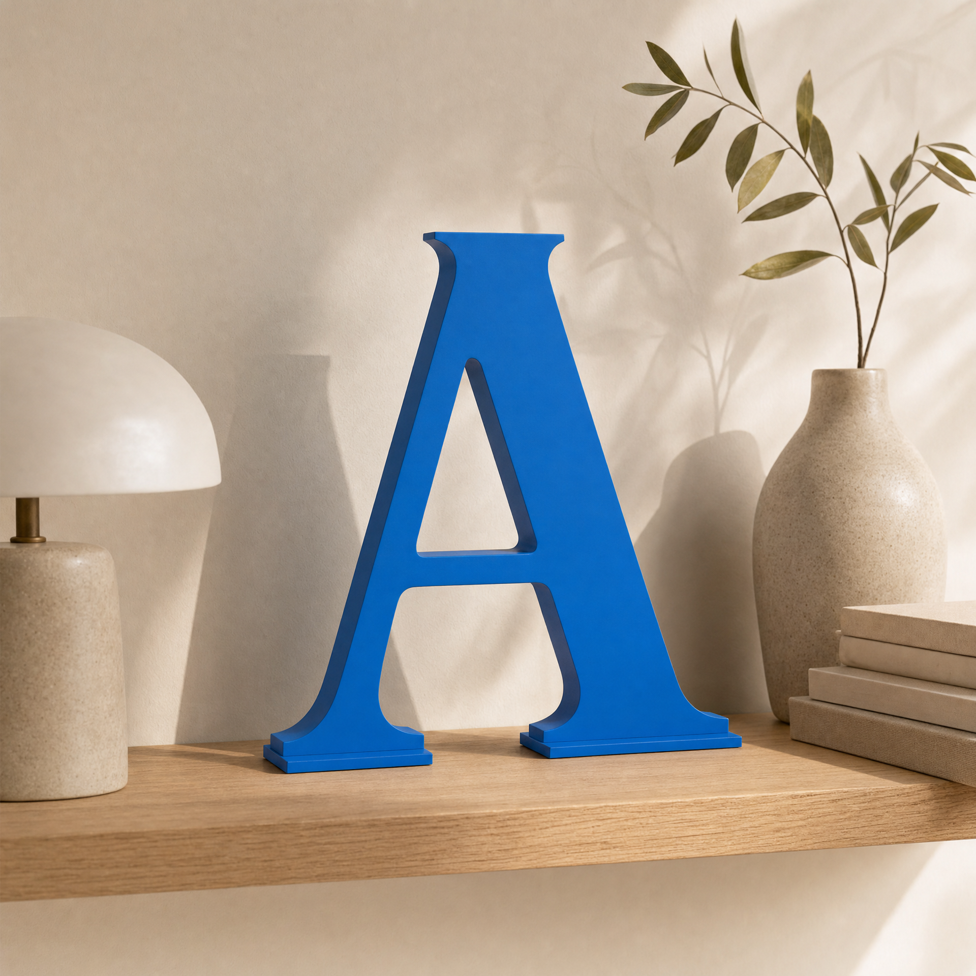 Custom Initial Letter Table Décor | A–Z 3D Alphabet Sign