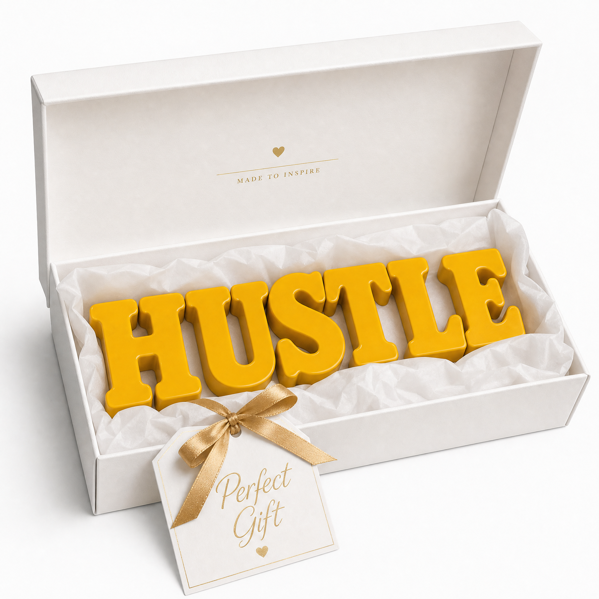 Hustle Table Top Sign | Motivational Desk Decor | Office Decor