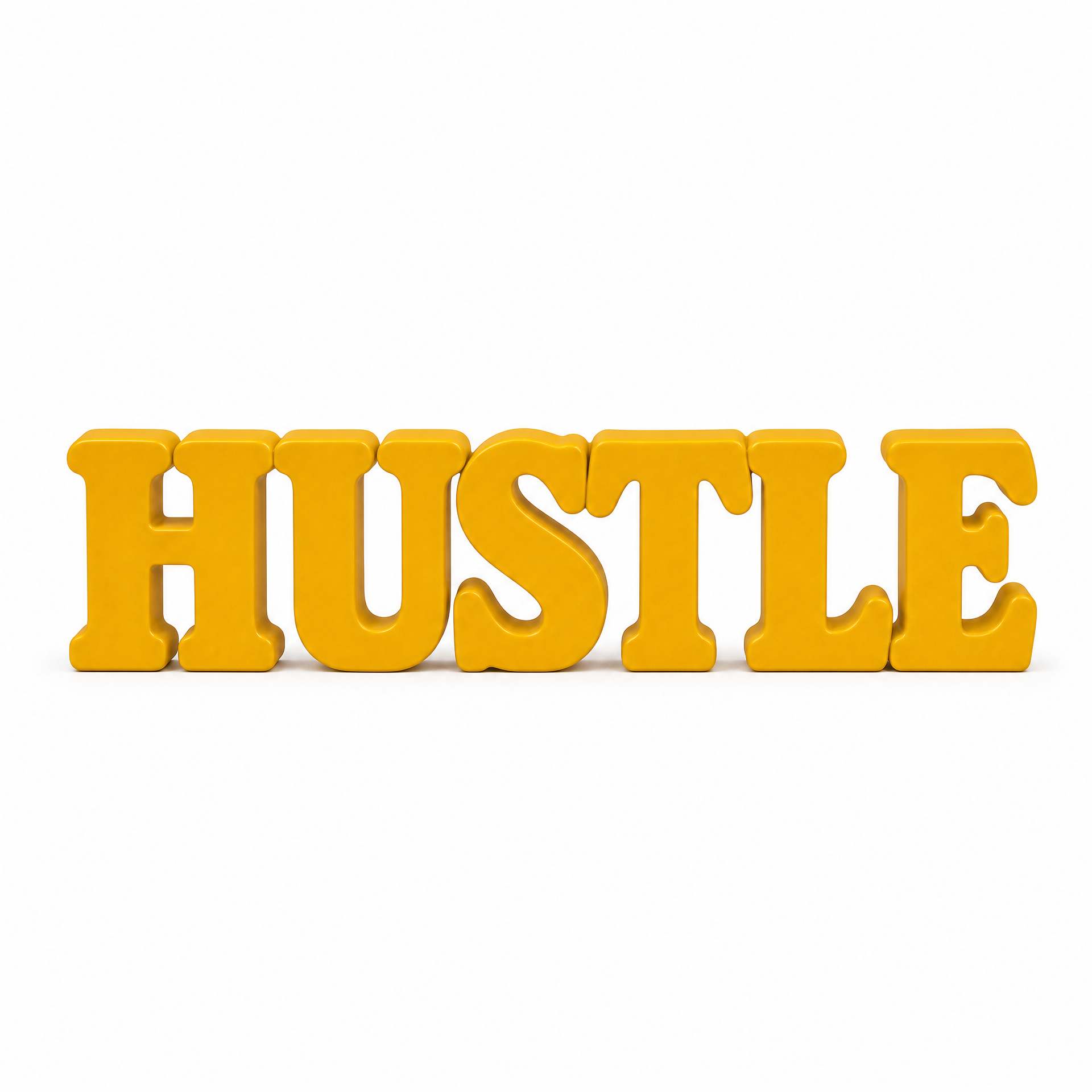 Hustle Table Top Sign | Motivational Desk Decor | Office Decor